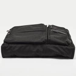 Tumi Black Nylon Alpha T-Pass Expandable Laptop Briefcase