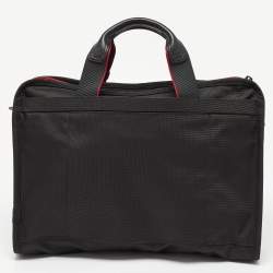Tumi Black Nylon Alpha T-Pass Expandable Laptop Briefcase
