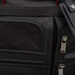 Tumi Black Nylon Alpha T-Pass Expandable Laptop Briefcase