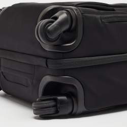 TUMI Black Nylon Compact Oxford Carry On Luggage