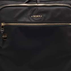 TUMI Black Nylon Compact Oxford Carry On Luggage