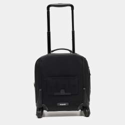 TUMI Black Nylon Compact Oxford Carry On Luggage