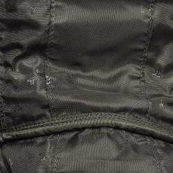 Pre Owned TUMI G4 Black Leather Hanging Trave Kit Bag