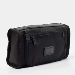 Pre Owned TUMI Alpha 3 Travel Kit Black Nylon