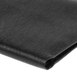 Pre Owned Tumi Black Textured Leather Passport Case