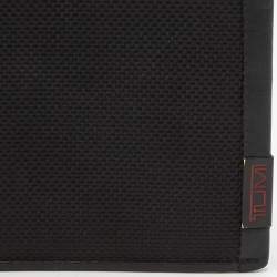 Pre Owned Tumi Black Nylon and Leather Bifold Passport Holder