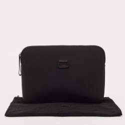 TUMI Black Neoprene Laptop Sleeve