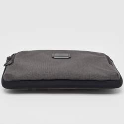 TUMI Black/Grey Nylon Alpha II Laptop Sleeve