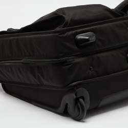 TUMI Black Nylon Alpha Rolling Garment Bag Suitcase