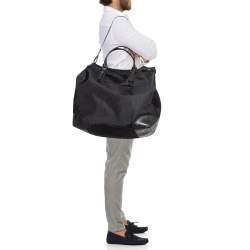 Pre Owned TUMI Black Nylon Weekender Bag