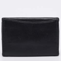 TUMI Black Leather Coin Purse