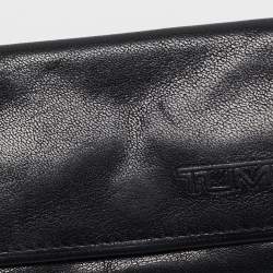 TUMI Black Leather Coin Purse