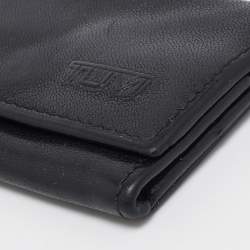 TUMI Black Leather Coin Purse