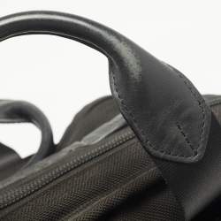 TUMI Black Nylon Alpha Organizer Portfolio Brief Bag