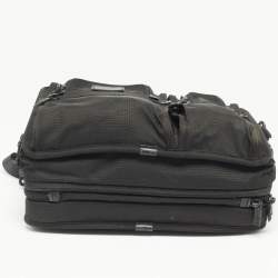 TUMI Black Nylon Alpha Organizer Portfolio Brief Bag