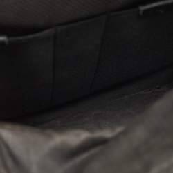 TUMI Black Nylon Alpha Organizer Portfolio Brief Bag