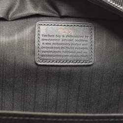 TUMI Black Nylon Alpha Organizer Portfolio Brief Bag