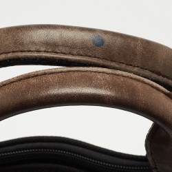 Pre Owned TUMI Black Balistic Nylon Leather Laptop Bag