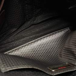 Pre Owned TUMI Black Balistic Nylon Leather Laptop Bag