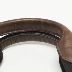 Pre Owned TUMI Black Balistic Nylon Leather Laptop Bag