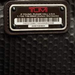 Pre Owned TUMI Black Balistic Nylon Leather Laptop Bag