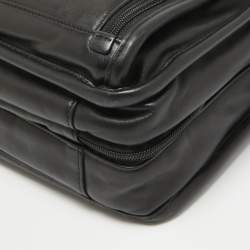Pre Owned TUMI Black Leather Alpha 2 Briefcase