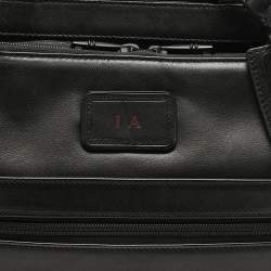 Pre Owned TUMI Black Leather Alpha 2 Briefcase