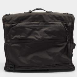 TUMI Black Balistic Nylon Plastic Suitcases