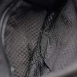 Pre Owned TUMI Black/Brown Nylon and Leather Alpha Bravo Beale Messenger Bag