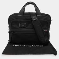 Pre Owned TUMI Black Nylon Alpha 3 Laptop Bag