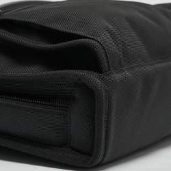 TUMI Black Nylon Organizer Laptop Briefcase