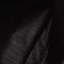 Pre Owned TUMI Brown Leather Alpha Slim Briefcase