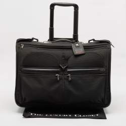 TUMI Black Nylon 2 Wheeled Alpha G4 Garment Luggage