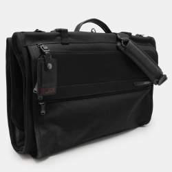Pre Owned TUMI Black Nylon Tri Fold Garment Luggage Travel Bag