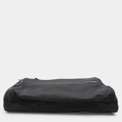 Pre Owned TUMI Black Nylon Tri Fold Garment Luggage Travel Bag
