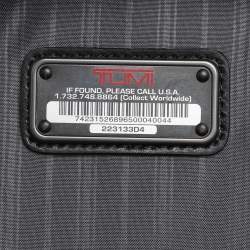 Pre Owned TUMI Black Nylon Tri Fold Garment Luggage Travel Bag