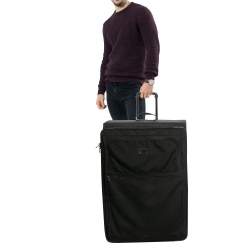 Pre Owned TUMI Black Nylon 2 Wheeled Alpha Extended Trip Luggage