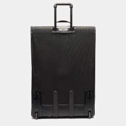 Pre Owned TUMI Black Nylon 2 Wheeled Alpha Extended Trip Luggage