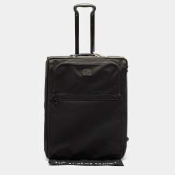 TUMI Black Nylon 2 Wheeled Alpha Expandable Extended Trip Luggage
