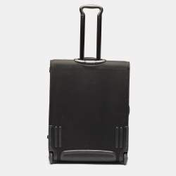 TUMI Black Nylon 2 Wheeled Alpha Expandable Extended Trip Luggage