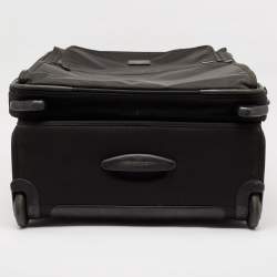 TUMI Black Nylon 2 Wheeled Alpha Expandable Extended Trip Luggage