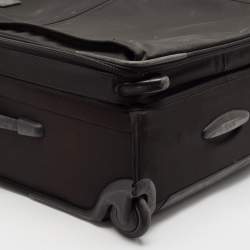 TUMI Black Nylon 2 Wheeled Alpha Expandable Extended Trip Luggage