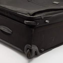 TUMI Black Nylon 2 Wheeled Alpha Expandable Extended Trip Luggage