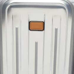 TUMI Silver Polycarbonate Continental Expandable 4 Carry On Luggage