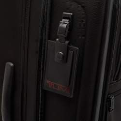 TUMI Black Nylon 4 Wheeled Alpha 3 Expandable Short Trip Packing Case