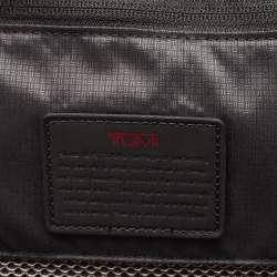 TUMI Black Nylon 4 Wheeled Alpha 3 Expandable Short Trip Packing Case