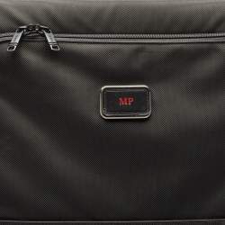 TUMI Black Nylon 4 Wheeled Alpha 3 Worldwide Trip Expandable Packing Case
