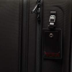 TUMI Black Nylon 4 Wheeled Alpha 3 Worldwide Trip Expandable Packing Case