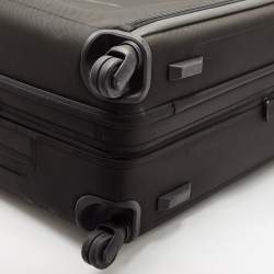 TUMI Black Nylon 4 Wheeled Alpha 3 Worldwide Trip Expandable Packing Case