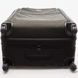 TUMI Black Nylon 4 Wheeled Alpha 3 Worldwide Trip Expandable Packing Case